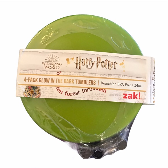 Harry Potter glow in dark reusable cups. NWT - Picture 2 of 3